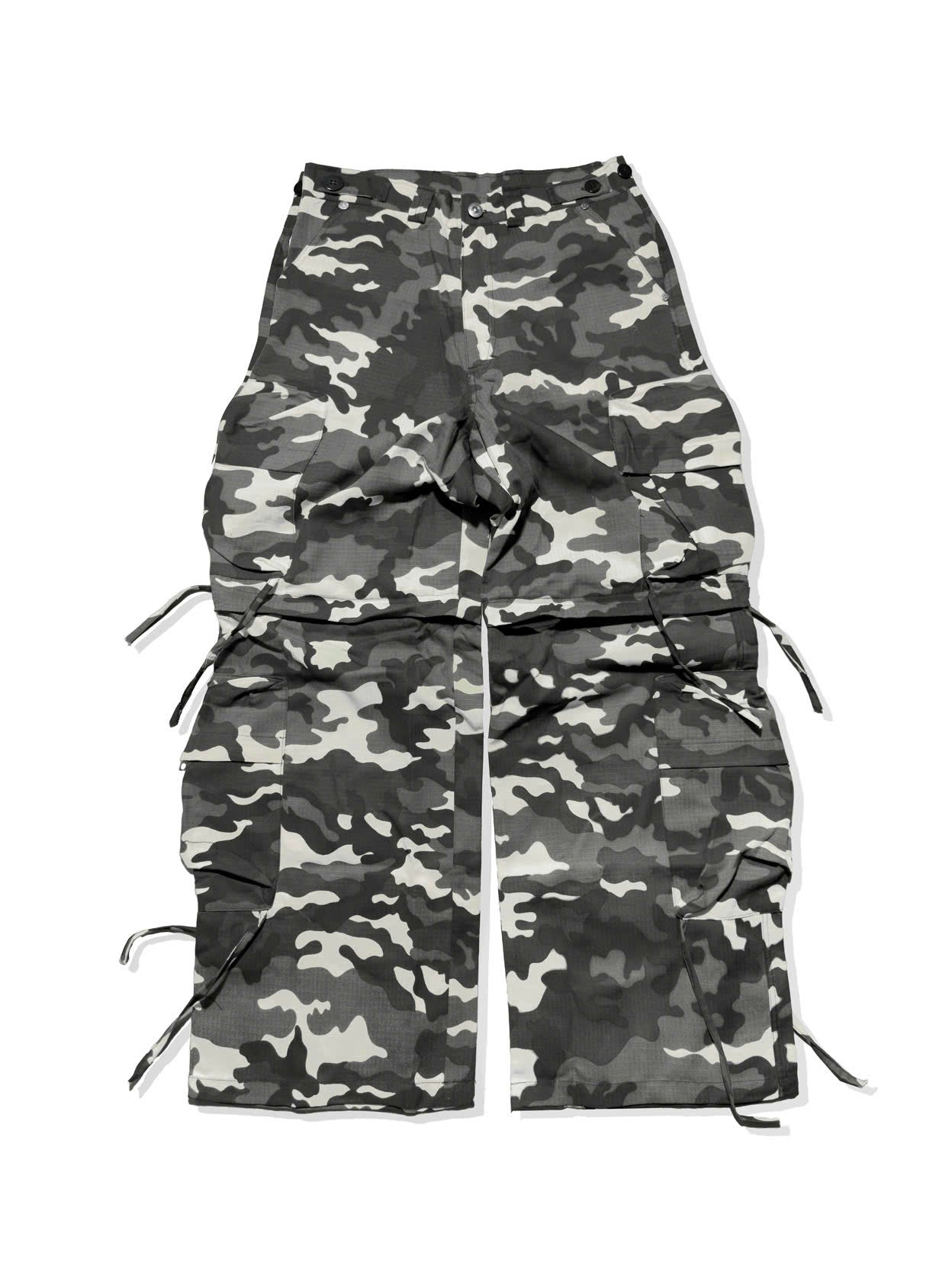 DAN ダン Snow Camo Trousers - Black Snow camo 2in1 pants – Blackorp