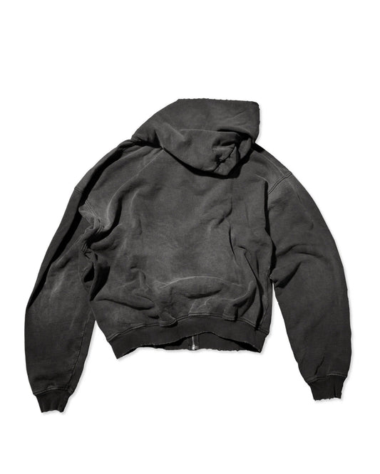 Dirty effect logo - BLACKORP Zip Hoodie