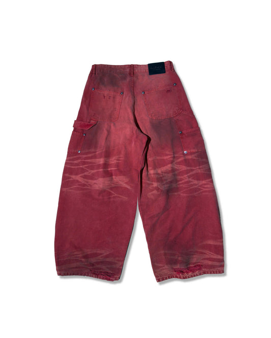 After war pants - Red