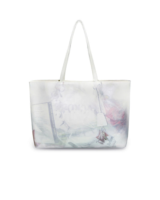 Trompeloeil leather bag