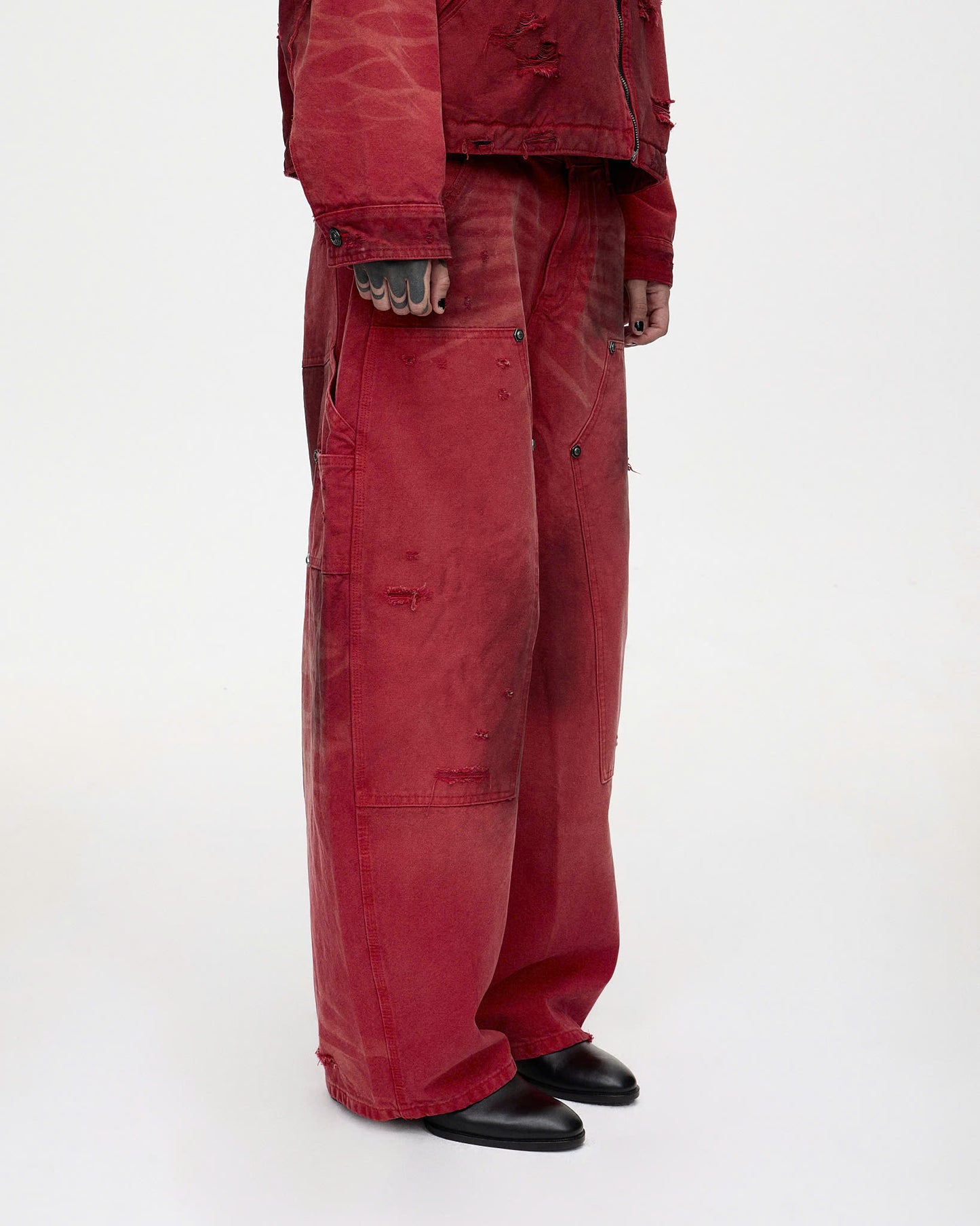 After war pants - Red