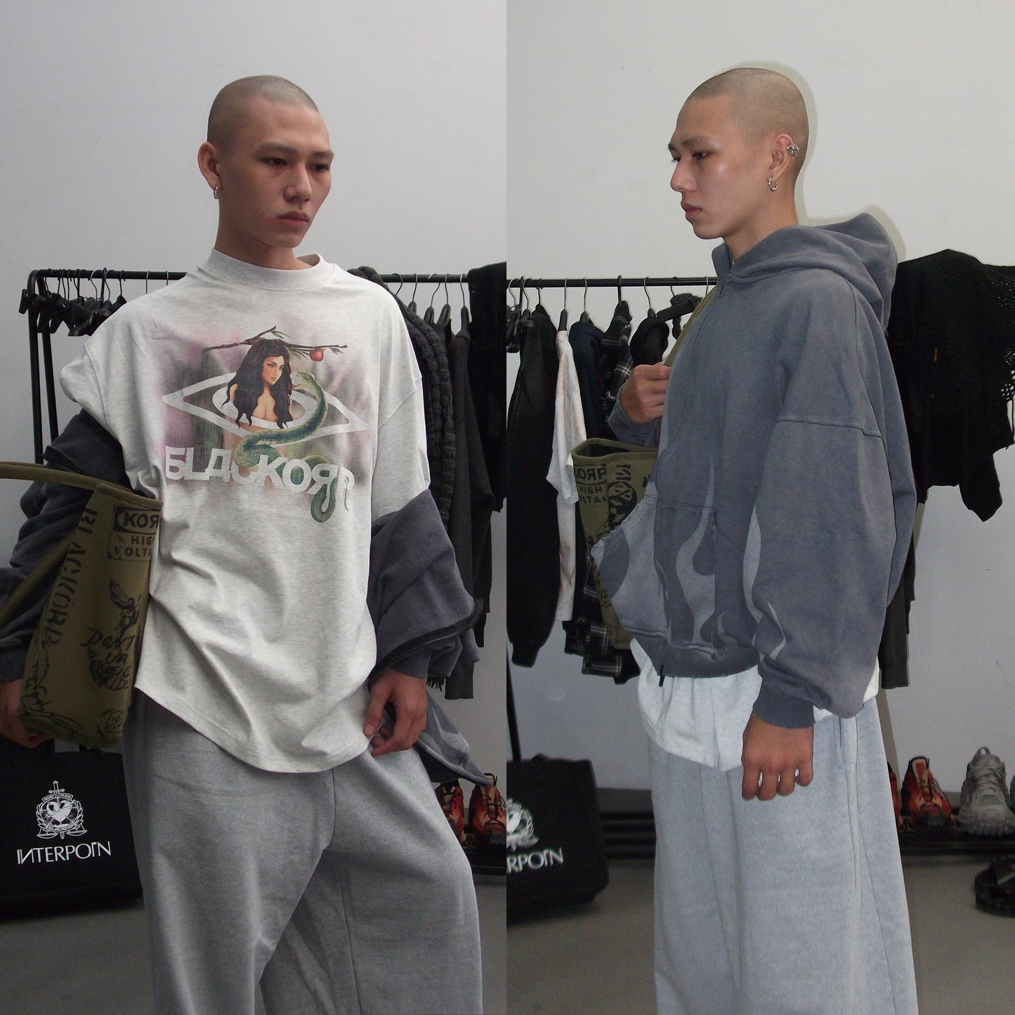 FLAME destroy hoodie