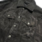 Dirty black jacket jean