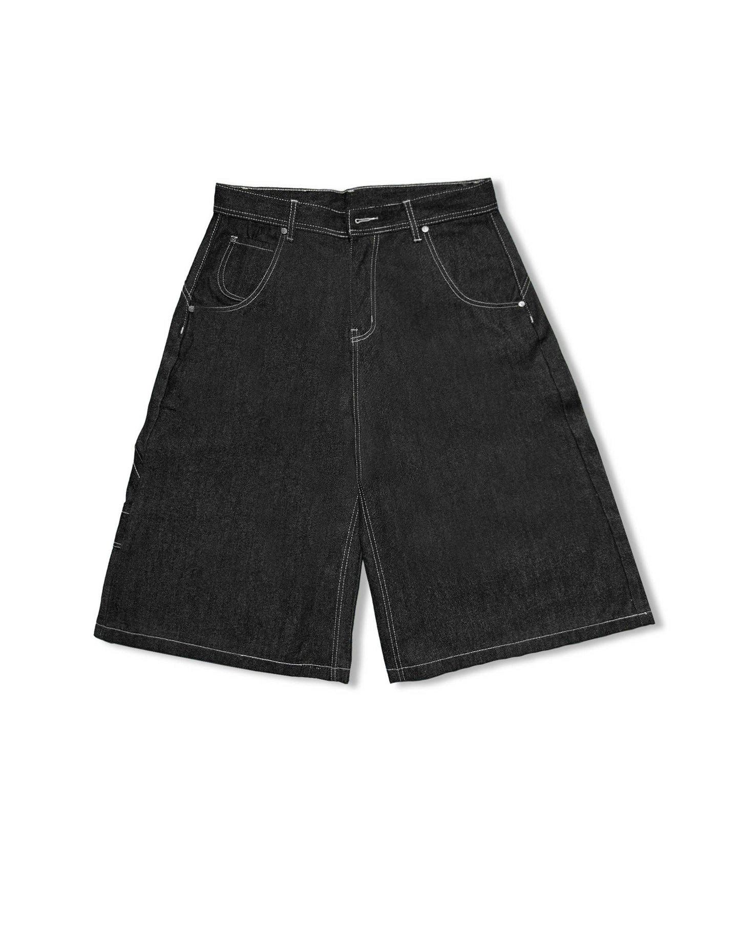 BAGGY SHORTS RAW DENIM