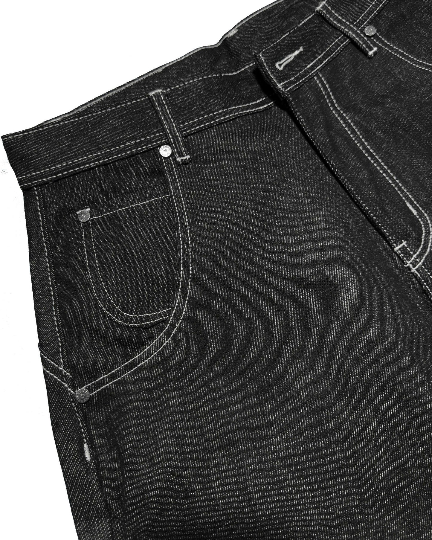BAGGY SHORTS RAW DENIM