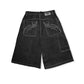 BAGGY SHORTS RAW DENIM