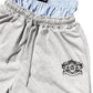 Double waistband shorts