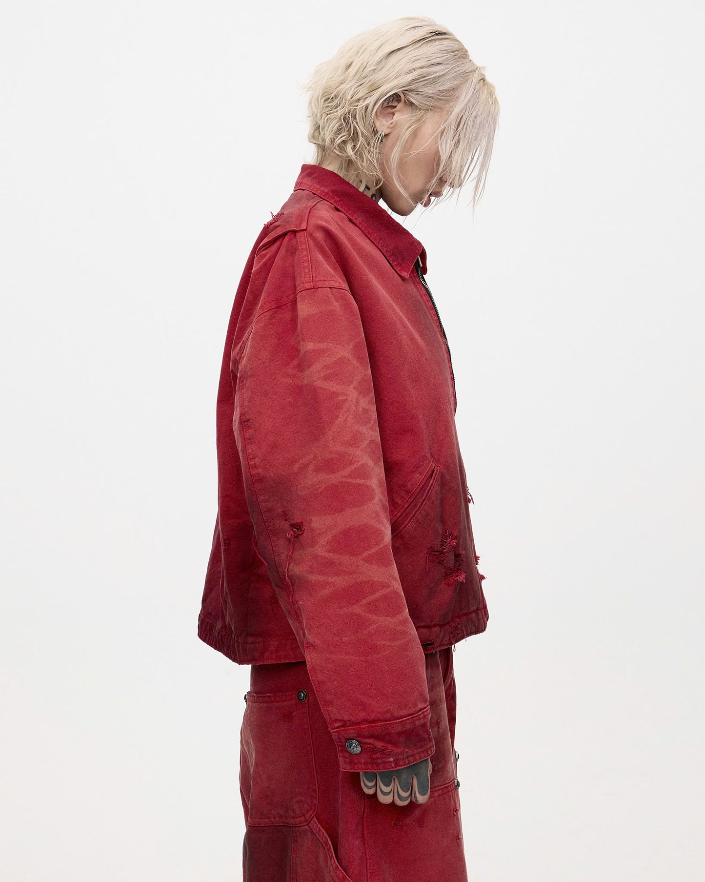 After war jacket - Red
