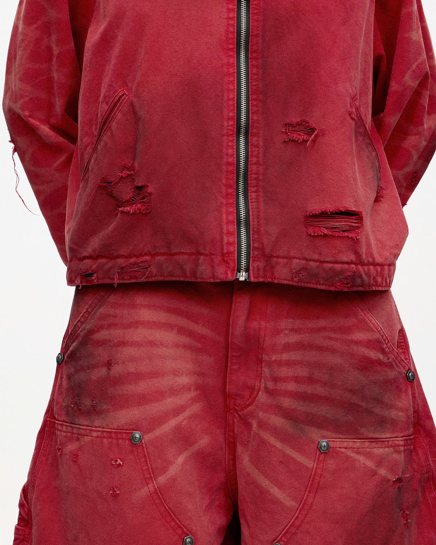 After war jacket - Red