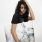 Trompeloeil leather bag